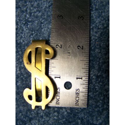 Brass Money Clip - Vintage
