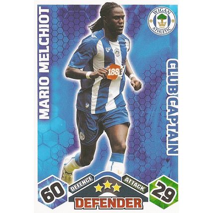 Match Attax Extra 2009/10 Collection: Club Captain, Wigan Athletic - Melchiot