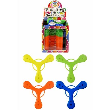 MINI FRISBEE FLYING TRIWING DISCS TOYS FAVOR PARTY BAG CHRISTMAS STOCKING FILLER