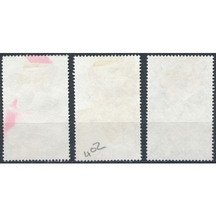 Butterflies: 3 Values - Jamaica 1975 - F H - SG 401/3