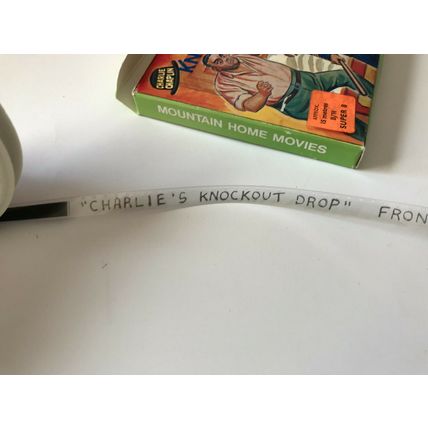 Vintage Charlies Knockout Drop Charles Chaplin Super 8 Mountain Movies Boxed VGC