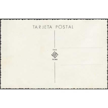 Calle Iglesia, Fornalutx, Mallorca, c.1950s - Colom Foto Tarjeta Postal