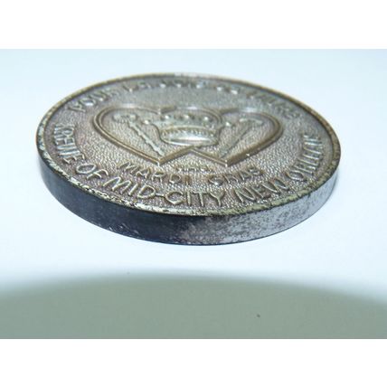 1973 American Medal Greatest Bands in Dixie, One Man's World Mardi Gras D 3.8 cm