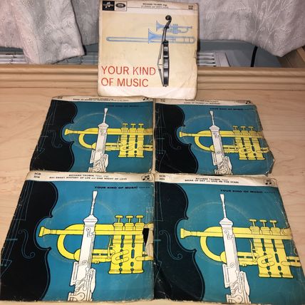 Richard Tauber 7" Vinyl records Job Lot Set Of 5.