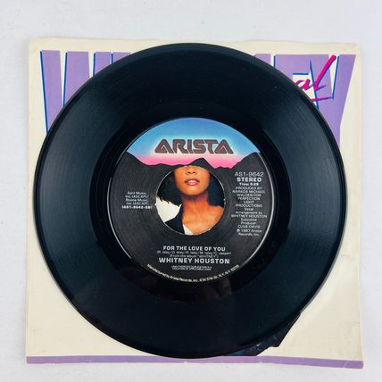 Whitney Houston So Emotional / For The Love Of You 45RPM Single Record 7" Vinyl