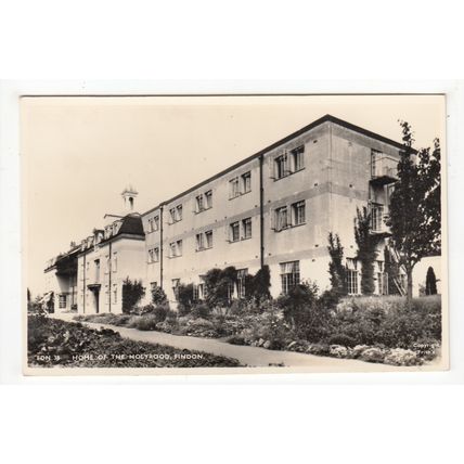Home of the Holyrood Findon Postcard RP West Sussex
