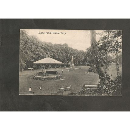 Postcard Kent Canterbury Dane John 1910
