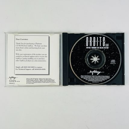Orbits 3.0 - Voyage Through The Solar System PC CD Software