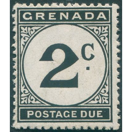 Grenada 1952 2c black Postage Due SGD15 MNH