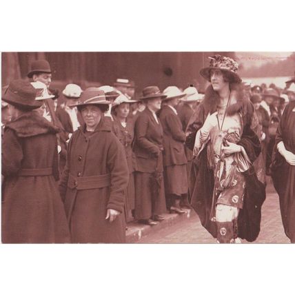 Postcard Vita Sackville West 1919 Novelist Lady Diana Manners Wedding Nostalgia