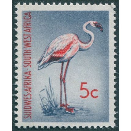 South West Africa 1961 5c Greater Flamingo SG178 CTO