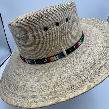 Elegante De Lujo Straw Hat Size 7 3/8 Mexico 59 Unisex Great Cond