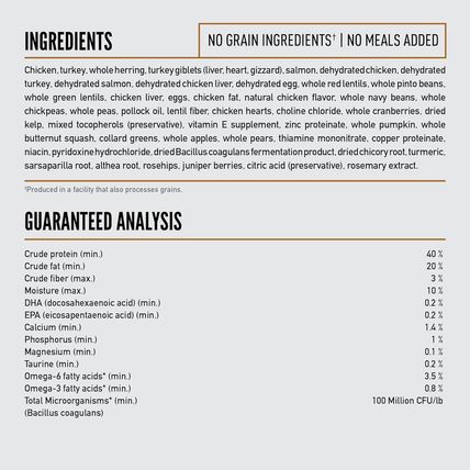 ORIJEN Original Cat, Grain Free Dry Cat Food for All Life Stages, with Wholeprey