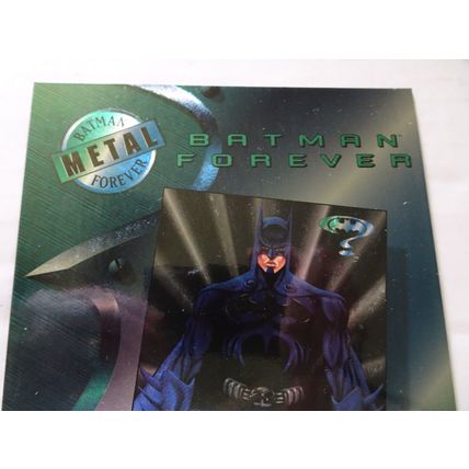 Batman Forever Metal Premiere Movie Art Edition - Promo Card - Sheet 1995