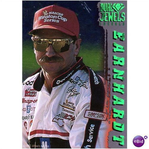 1995 Crown Jewels Dual Jewels Dale Earnhardt/Dave Marcis-EMERALD