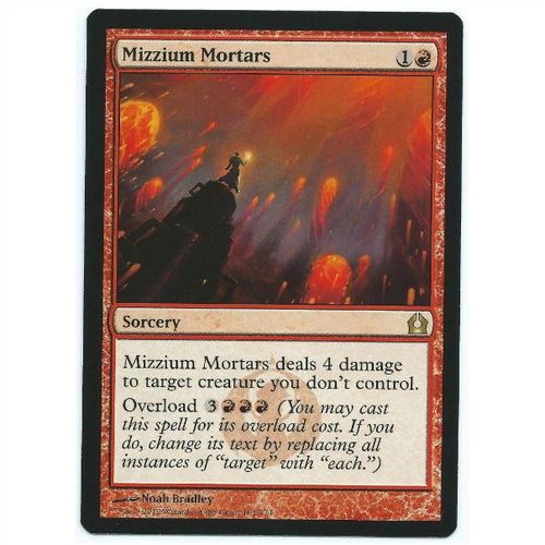 Magic the Gathering - Return to Ravnica - #101/274 - Mizzium Mortars