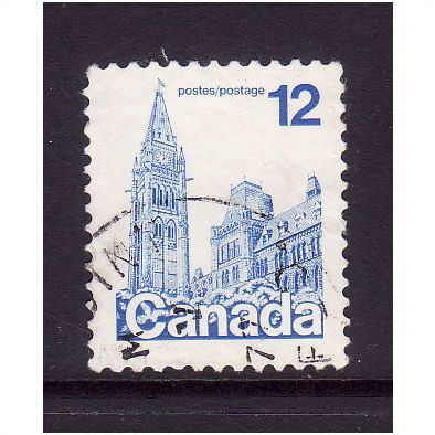CANADA 1977 12c HOUSE OF PARLIAMENT SG 872 FINE USED #4