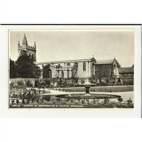 Buckinghamshire AMERSHAM Church Postcard by Frith (ASM 36)