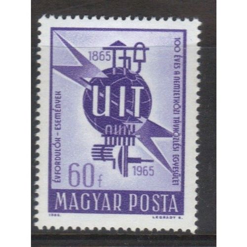 HUNGARY 1965 ITU MINT