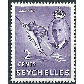 Seychelles 1952 SG158 2c Lilac Mounted Mint .. ..