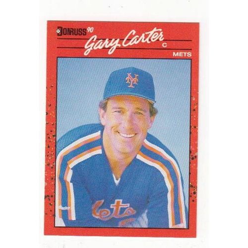 1990 Donruss baseball Gary Carter card #147 -NM - HOF-Mets