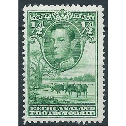 Bechuanaland 1938 SG118 1/2d Green Mounted Mint.. .