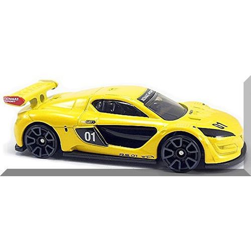 Hot Wheels - Renault Sport R.S. 01: HW Exotics #9/10 - #79/250 (2016) *Yellow*