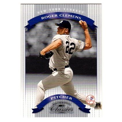 2002 Donruss Classics Roger Clemens #22