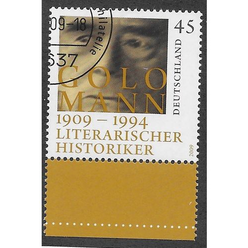 GER 2009 45c 'ANGELUS GOTTFRIED THOMAS MANN' FINE USED (EBID57-086)