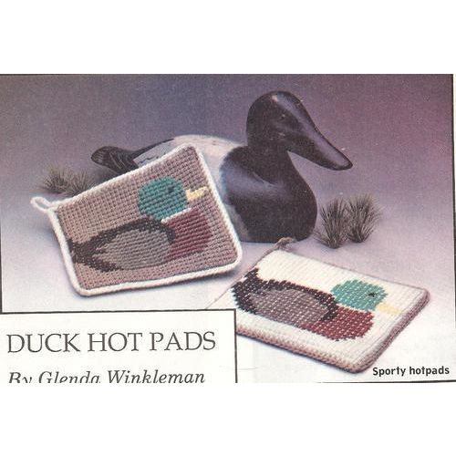Crochet Hot Pad Pattern Duck Hot Pads