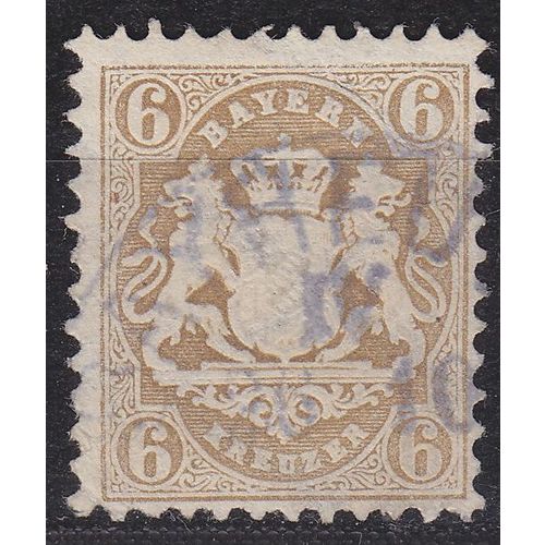 GERMANY Bayern Bavaria [1870] MiNr 0024 X ( O/used ) [01]