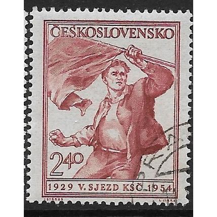 1954 Michel 847 - #2 cancelled