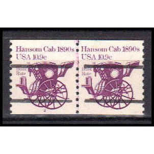 1904a 10.9c Hansom Cab Fine MNH Dry Gum CNP Left 2 Line Gap PA0424