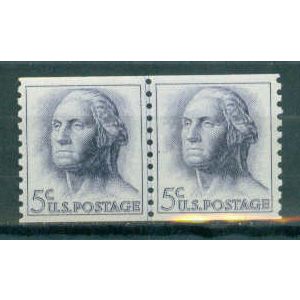 1229 5c George Washington Almost Very Fine MNH CLP B0649