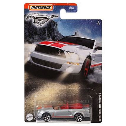 Matchbox - 2007 Ford Shelby GT500 G: Ford Mustang Series #7/12 (2020) *Gray*