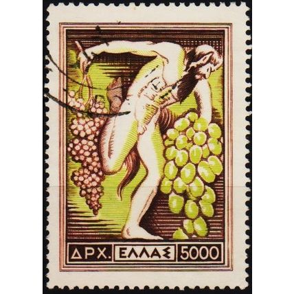 Greece. 1953 5000d S.G.712 Used