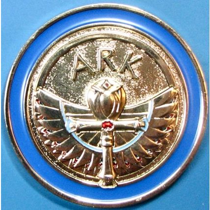 ARK Video Survival Game. Challenge Coin. Souvenir. 1,75". 13b.