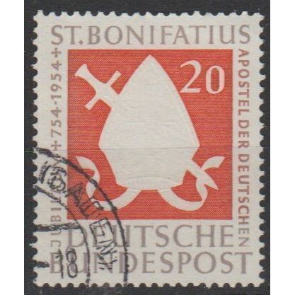 Mi: 199 used 1954 Cat € 5