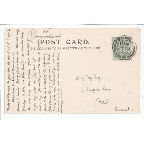 Crosthwaite Church and Skiddaw Keswick Cumbria 1906 Postcard 257