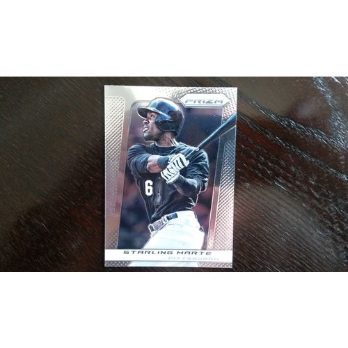 2013 Panini Prizm Card # 146 Starling Marte Mint (9) Pittsburgh Pirates