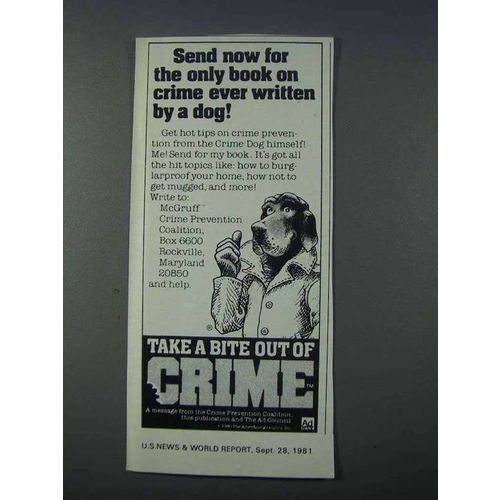 1981 Crime Prevention Coalition Ad - McGruff