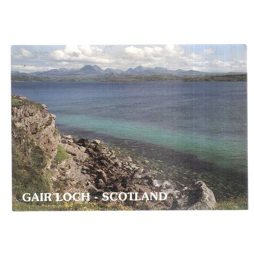 GAIRLOCH, ROSS-SHIRE, SCOTLAND unused postcard by Ernest Crooke =