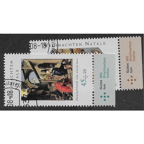 GER 2008 (SET) 'CHRISTMAS' (2v) FINE USED (EBID57-089)