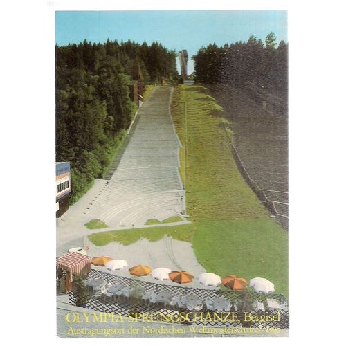 OLYMPIIA-SPRUNGSCHANZE, INNSBRUCK, 1976 unused vintage postcard =