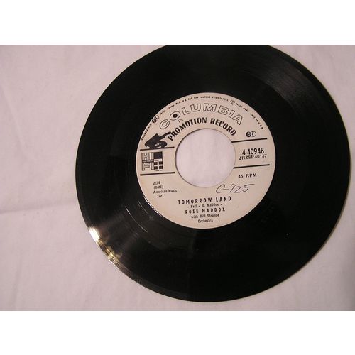 Rose Maddux Promo 45-OLD MAN BLUES/TOMORROW LAND
