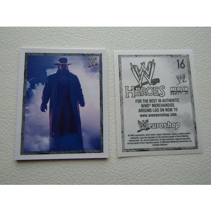 Topps - Merlin 2008 WWE Heroes Wresting Stickers 1-216 & P1-P15 Variants (EB2)