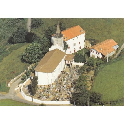 Pays Basque Eglise de Helette France unused VGC