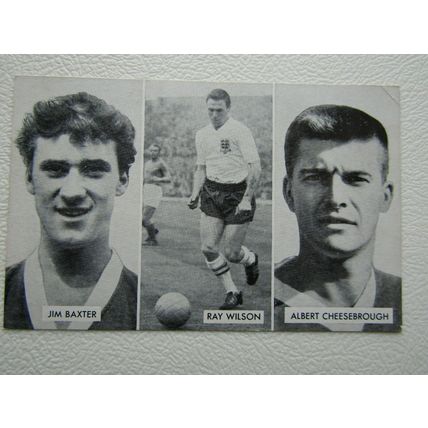 DC Thompson 1962 Cup-Tie Stars of All Nations Card Variants (ef1)