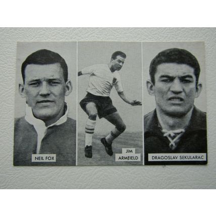 DC Thompson 1962 Cup-Tie Stars of All Nations Card Variants (ef1)