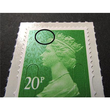 GB 2013 Machin SG U2924 20p Bright Green (No Source Code - Date Code M12L) MNH